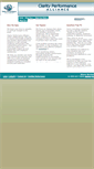 Mobile Screenshot of clarityperformancealliance.com